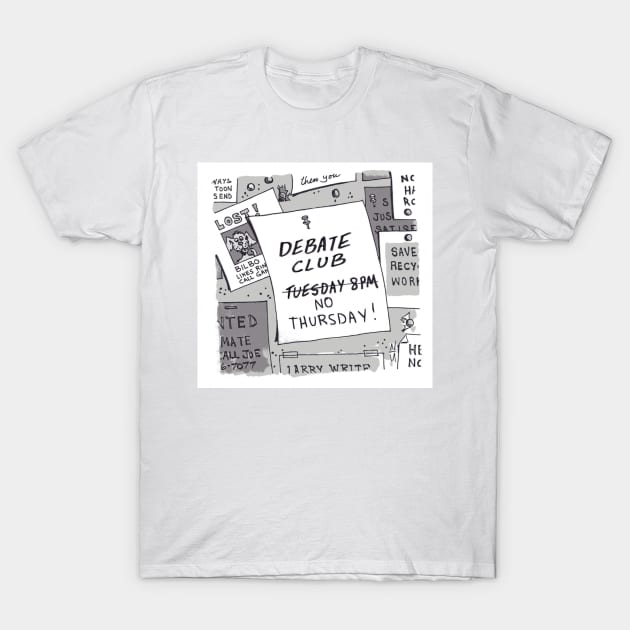 Debate Club T-Shirt by SteamyR